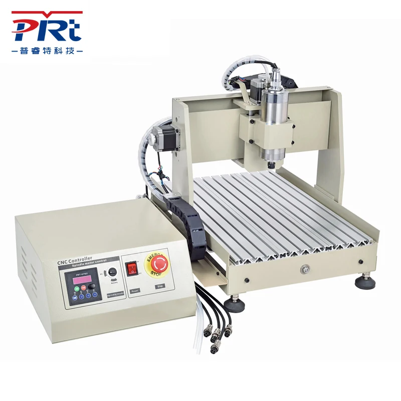 PURUITEKEJI 3040-2.2KW CNC Engraving Machine 3 Axis Desktop Cutting Milling Engraving Router for wood and metal