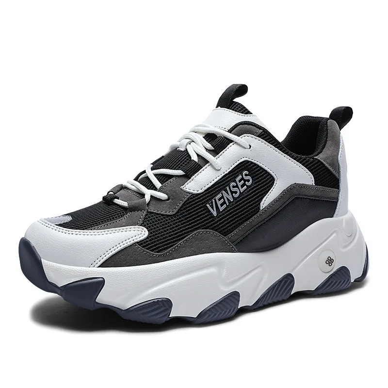 New arrival height increasing casual sport sneakers professional breathable running women shoes