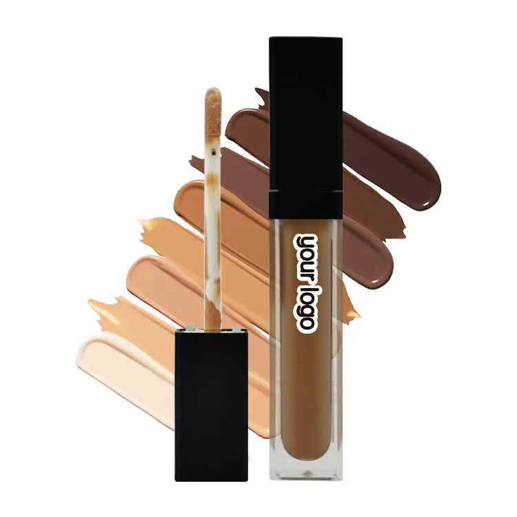 All Day Long Wear Contouring Full Coverage Liquid Concealer Travel Size Waterproof Mineral Cream Concealer Undereye Face Makeup