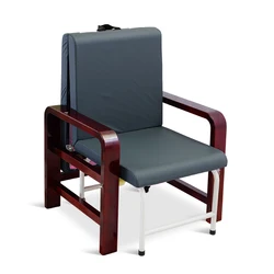SKE001-3 Cheap Hospital Medical Folding Attendant Accompany Chair