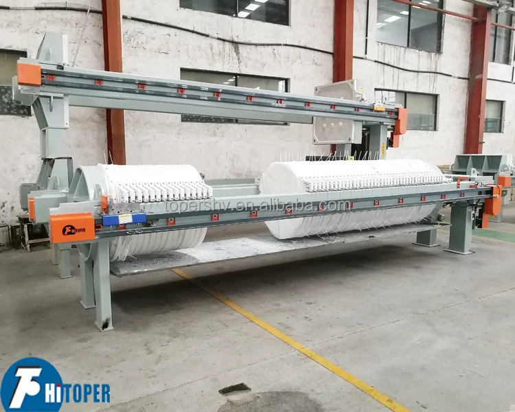 Groundnut seed oil round filter press machine for Kaolin