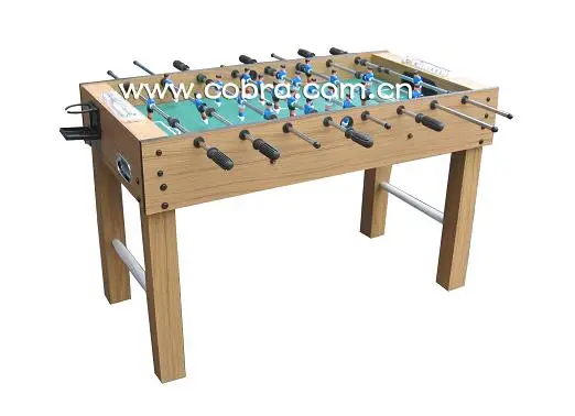 KBL-S1002 manual slide score 12.7mm hollow rod foosball table with cup holder