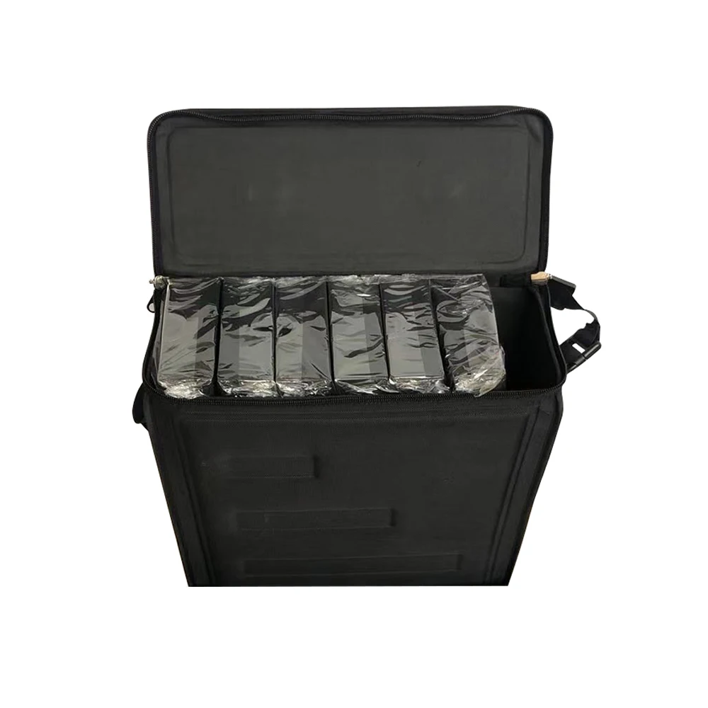 Shinetai No MOQ Black EVA 108 Slots Optical Trays Bag Sunglasses Wheel Luggage Glasses Eyewear Suitcase
