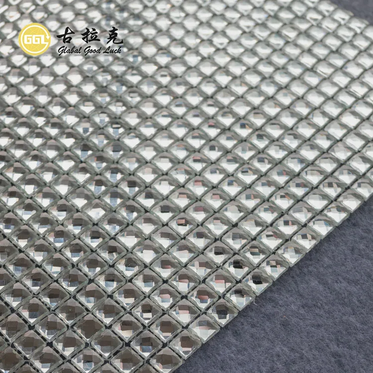 New Design Diamond Surface Glass Mosaic Tiles Wall Decor