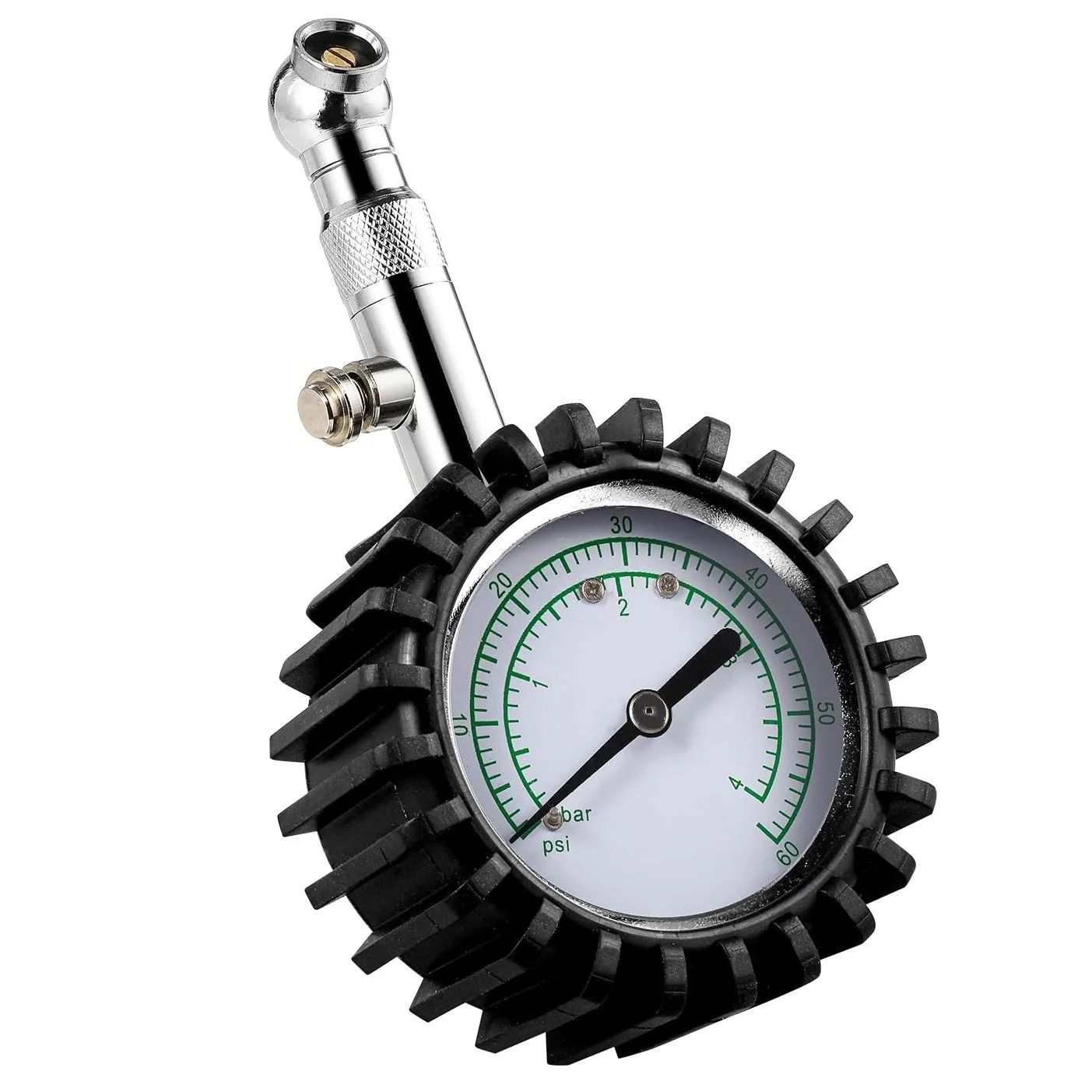 High Quality 60 PSI Low Pressure Tyre Pressure Gauge  Mechanical Tire Gage For Auto Truck RV Car Van