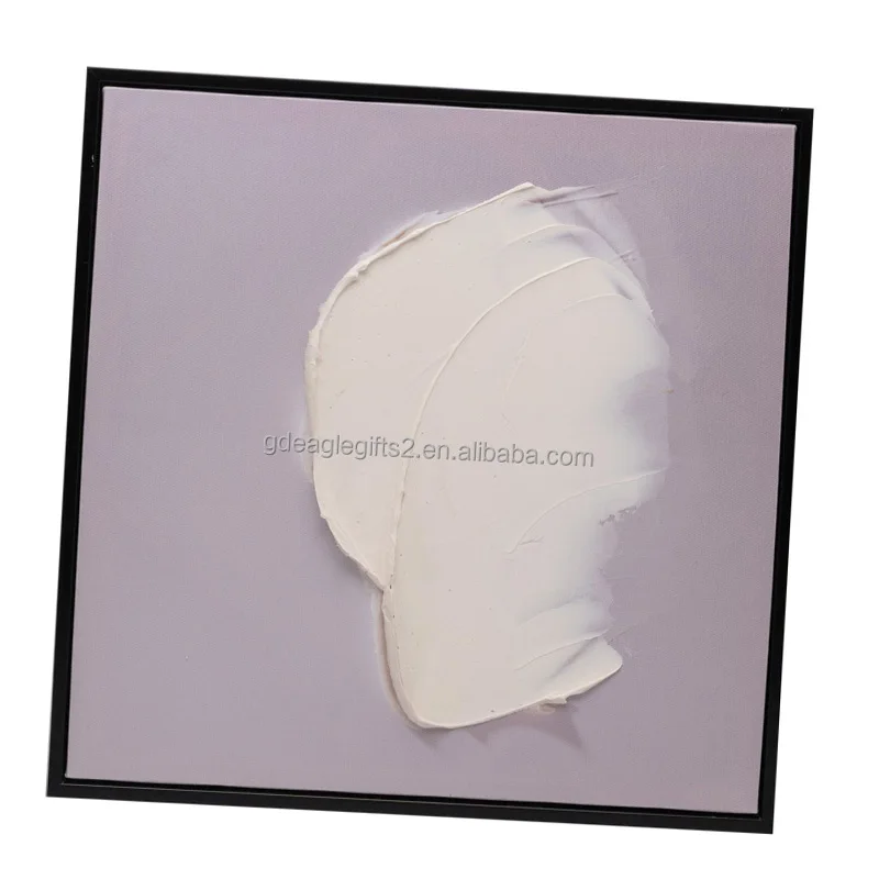 EAGLEGIFTS Small 3d Painting Art Kids Room Minimalist Design Acrylic Texture 3d Pvc Wall Panel Hanging Picture