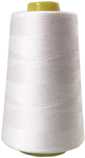 402 Sewing thread 3000 yards original 100% white polyester thread sewing machine thread