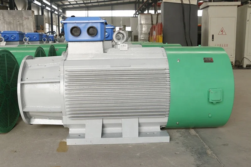1000KW 500RPM Coreless Permanent Magnet AC Generator Design 50hz Wind Power Generator