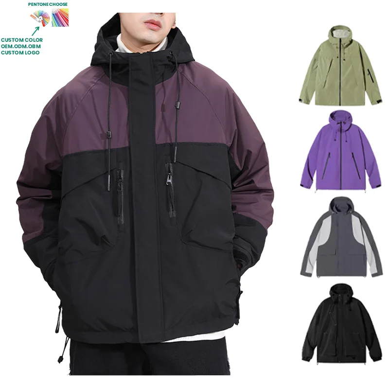 Casual Lightweight White Goose Down Puffer Jacket Winter Warm Coat For Men