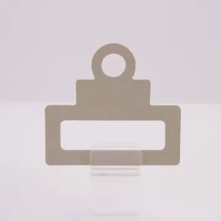 Manufacturer Custom Recycled Kraft Packaging Hanger Eco-friendly Custom Printed cardboard Clothing paper hanger