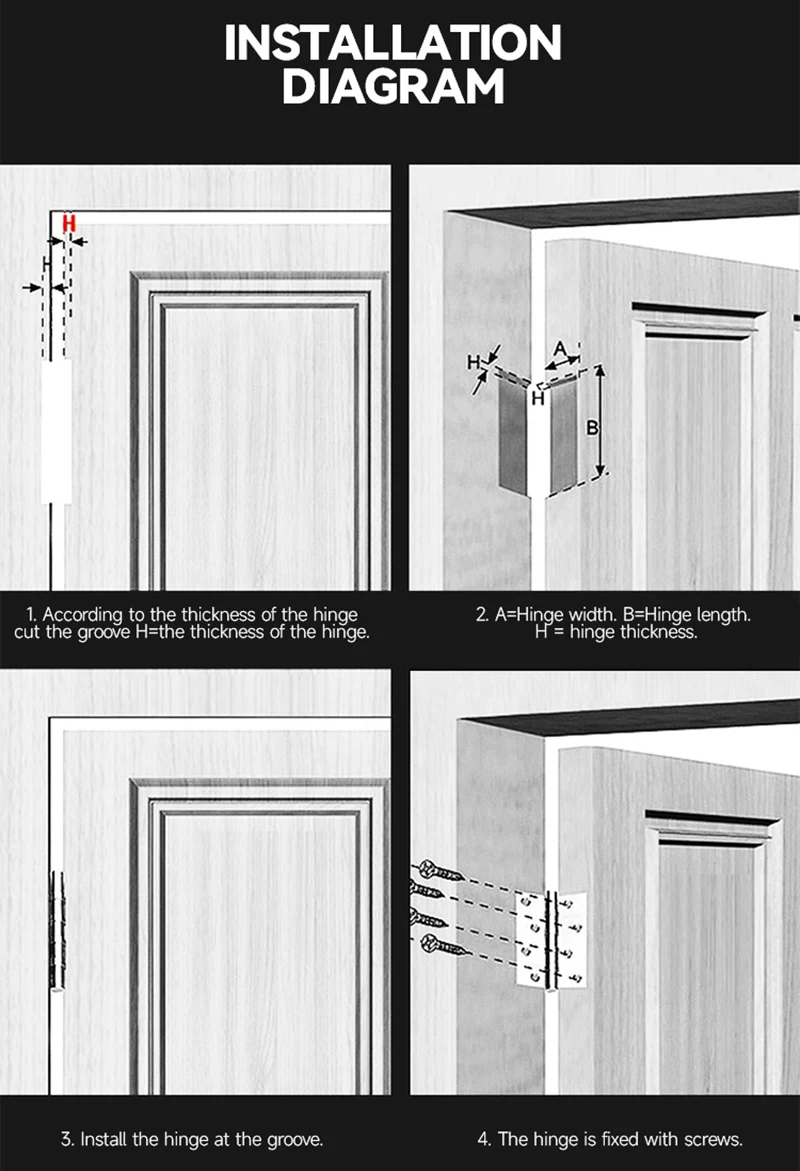 Manufacturer Best Quality Aluminium Window Hinges for Wooden Door Window Hinge Stainless Steel Furniture Accessories