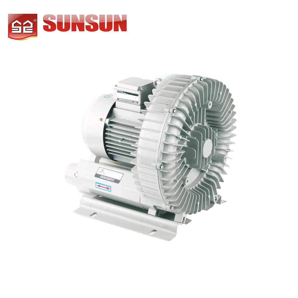 Воздуходувки SUNSUN серии PG, надувные вакуумные промышленные насосы для пруда, Вихревой вентилятор, турбо боковой канал, воздуходувка с кольцом для рыбы
