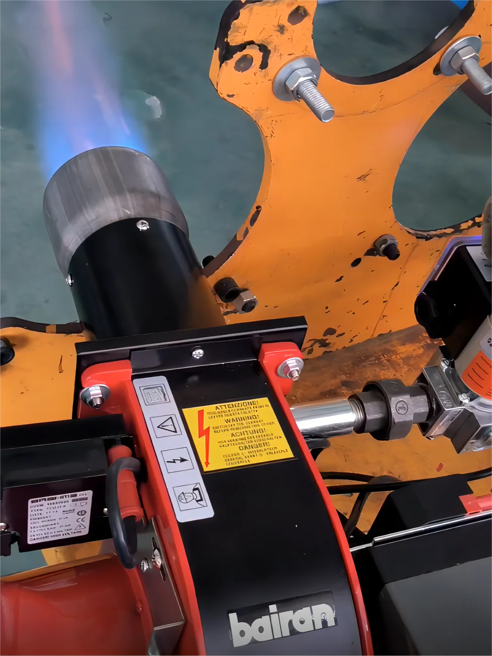 BG10 Diesel Steam Boiler Natural Gas Burners For Boilers