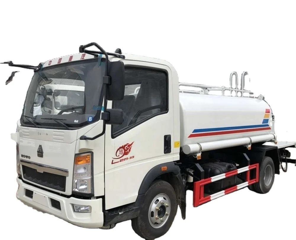 Brand New Howo 5000 liters  water tank truck drinking water  transfer trucks water sprinkler truck