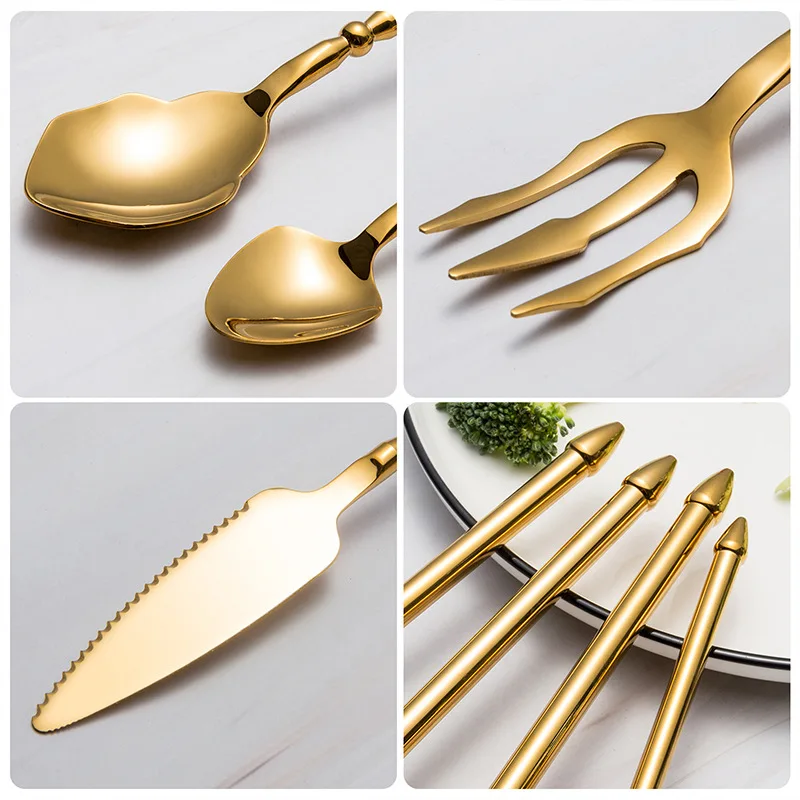 Trident Aquaman Cutlery Flatware Set Stainless Steel Spoon Fork Knife Royal Tableware Set