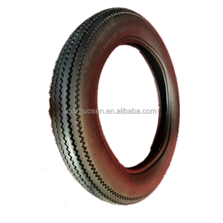 Classic sawtooth pattern 4.00-18 4.00-19 5.00-16 motorcycle tire and tubes