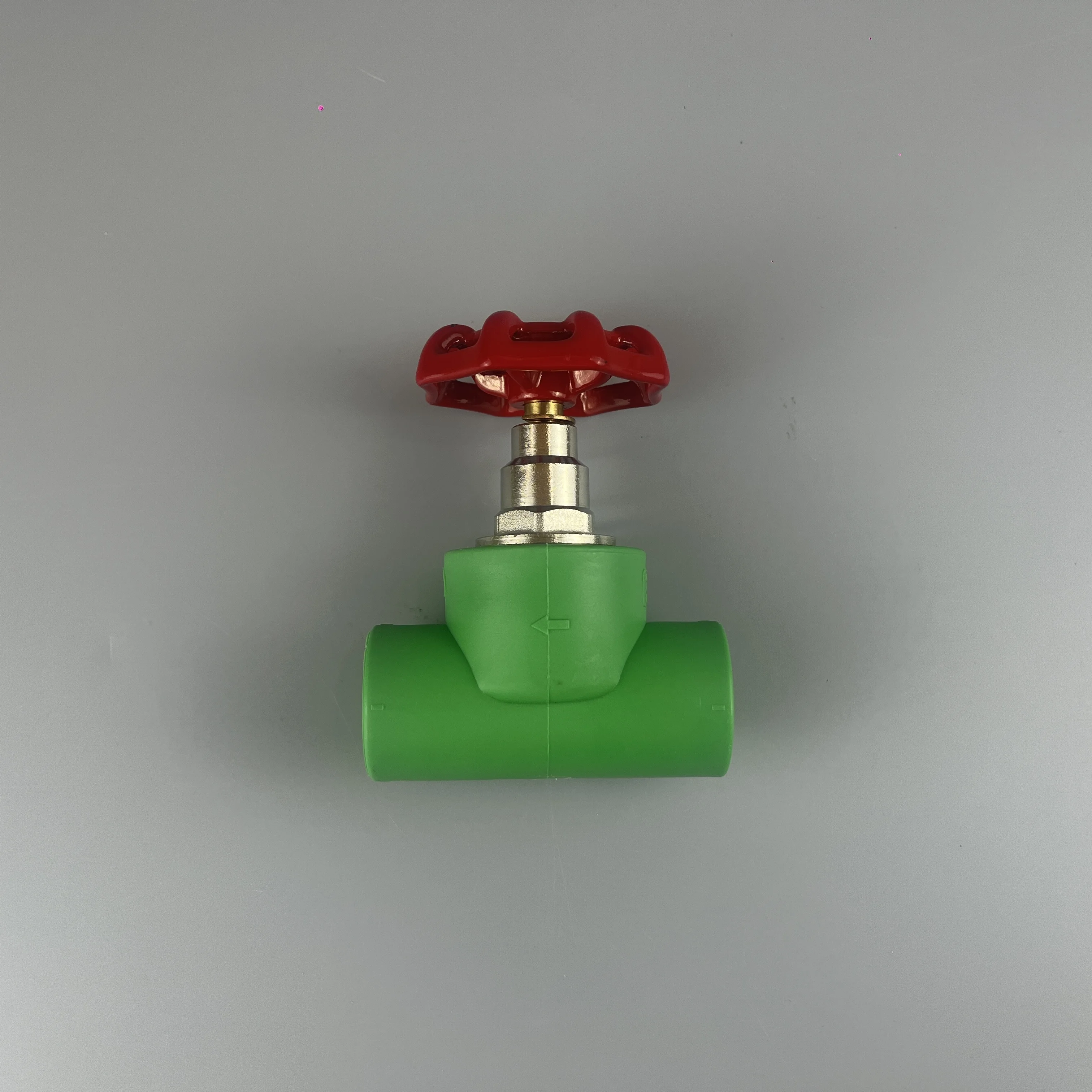 Deso ( 20-63mm ) plastic pipe welding ppr brass concealed stop valve with handle