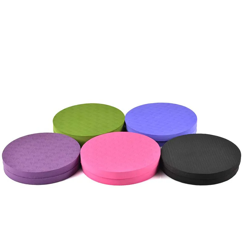 Home Exercise Round Colorful Fitness Tpe Foam Cushion Yoga Balance Pad Board Training Pad