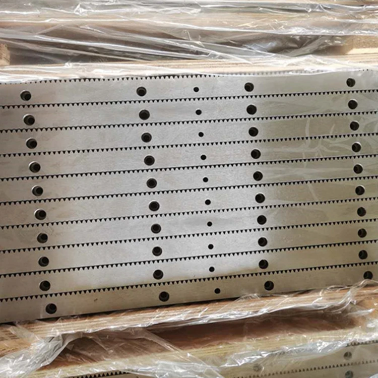 Gear Rack Pinion for linear motion CNC machine Helical Tooth Rack and Pinion Gear