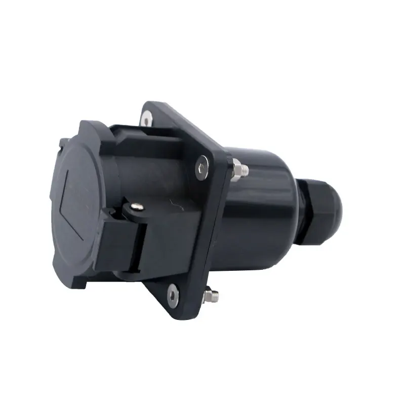 16A EV Inlet SAE J1772 Connector Plug Socket Set for Adapter Cable Charger