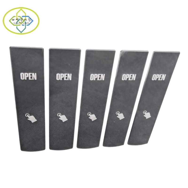High quality 3M self adhesive sticker custom color electronic pvc sticker