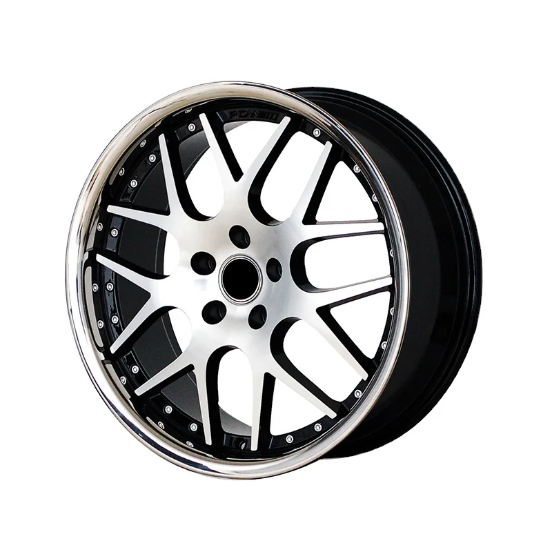 Alloy Passenger Car Wheels Rim Vehicles Accessories Offroad Tunning Rines High Quality 17/18/19 Inch 5 Holes Aluminum Bright JC