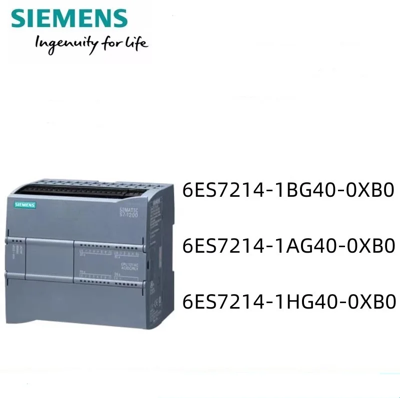 SIEMENS S7-1200 PLC CPU 6ES72141AG400XB0 6ES7214-1AG40-0XB0