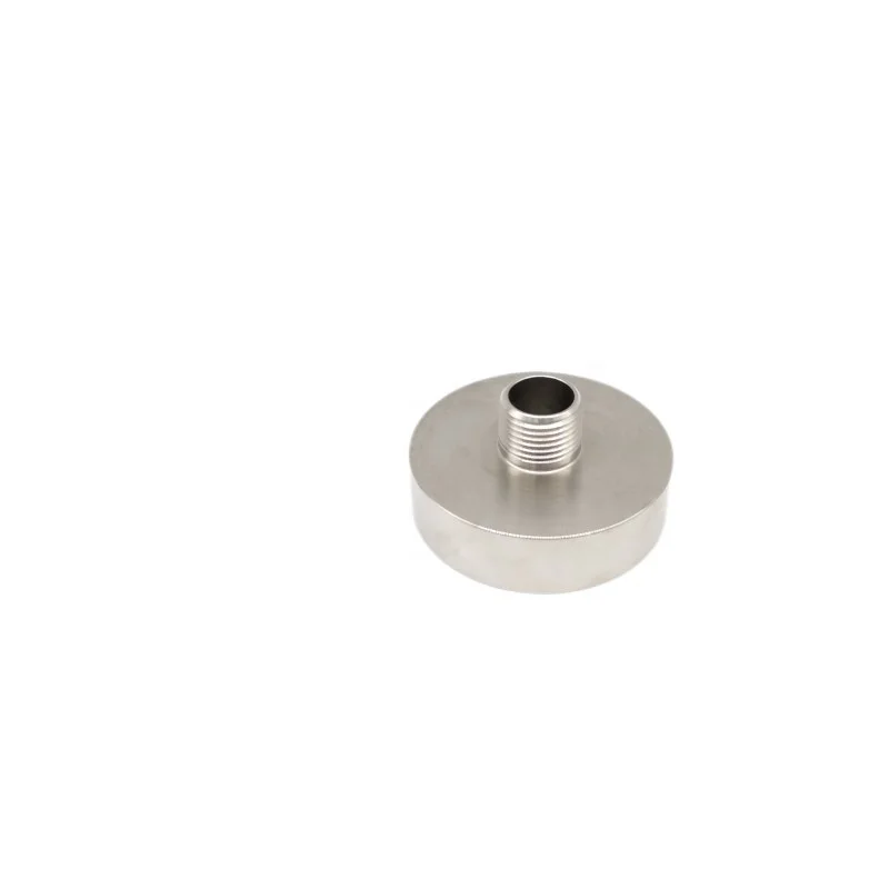 
food grade pipe connector ss304/316L tube connector stainless steel NPT male connector 