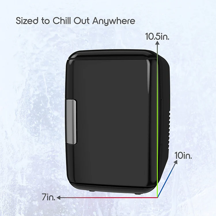 Portable Mini 4l Truck Car Fridge Freezer Cooler Warmer Camping Refrigerator Home Chocolate Fridge With Dispenser