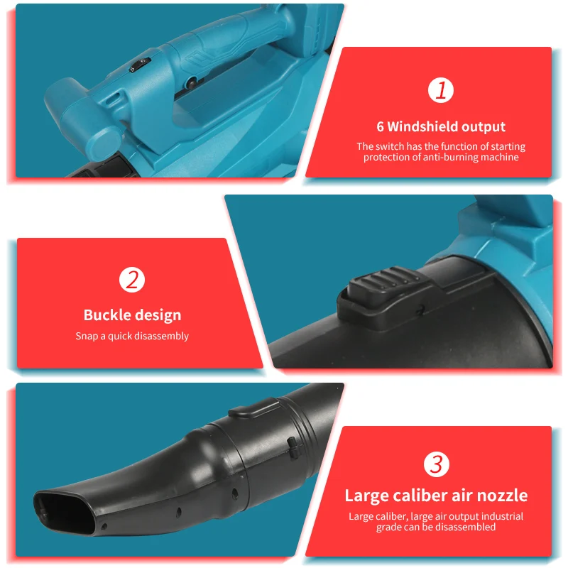 ATO A8102 strong power power tools Soft Handle cordless drill 2000mah ROHS cordless leaf blower vacuum