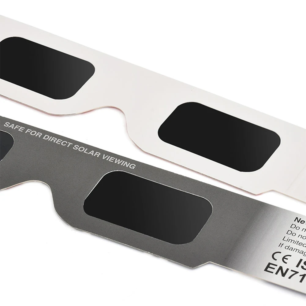 3D бумажные безопасные солнечные очки, солнечные затмения, очки для просмотра