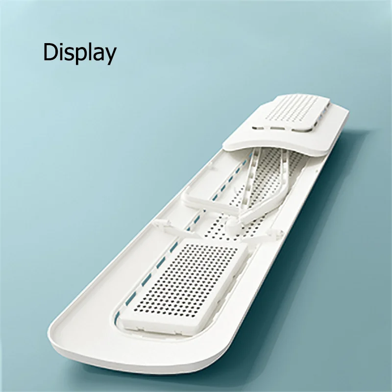 New wall-mounted folding white air conditioner deflector air conditioner windshield adjustable air conditioner cover