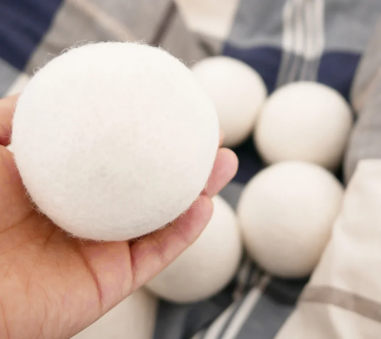 eco-friendly handmade wool balls laundry Ball for washing