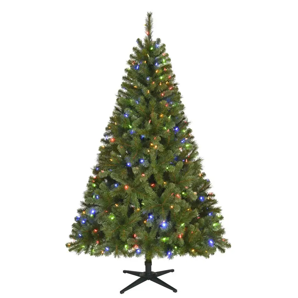 
Decorated 210cm,also can make 20Ft 30Ft 40Ft 50Ft Giant Outdoor Lighting pvc Christmas Tree With Decoration Balls 