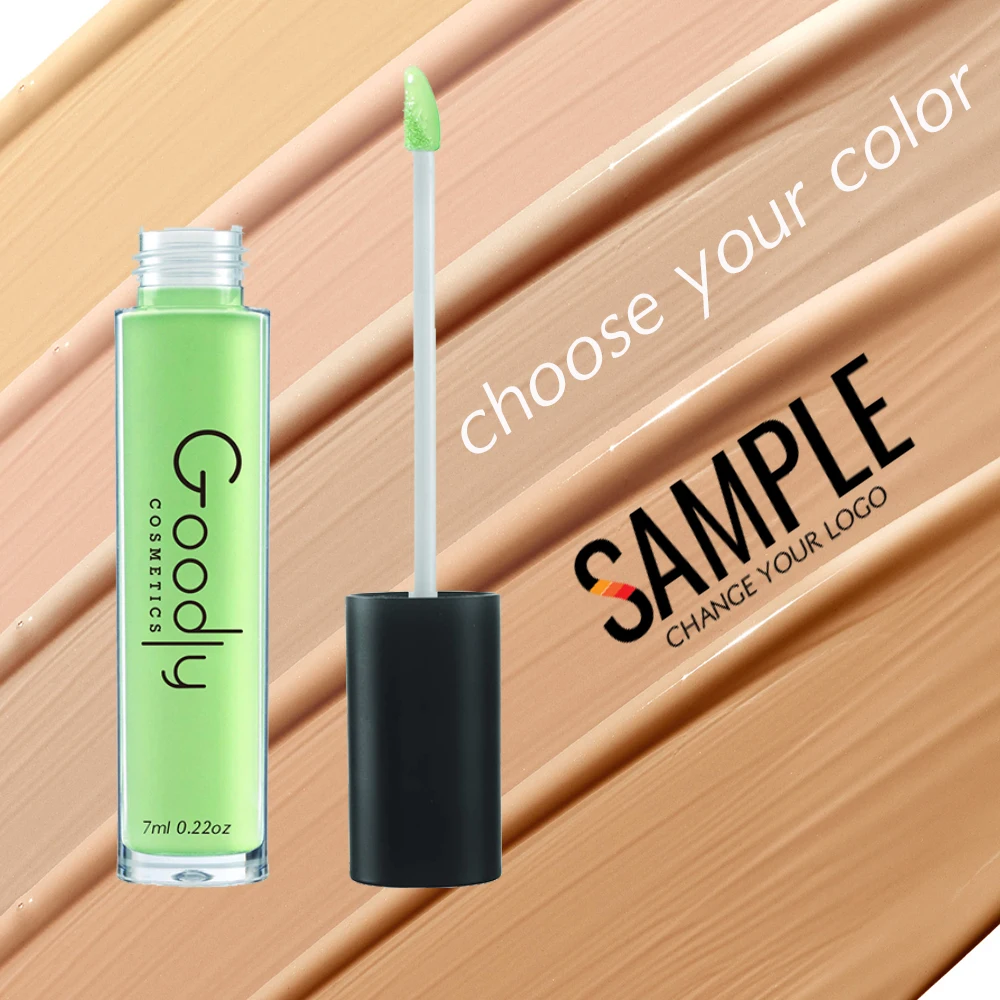 Goodly Cosmetics OEM/ODM  Full Cover Liquid Concealer  Cream Face Corrector Waterproof Base Makeup Cosmetics Concealer