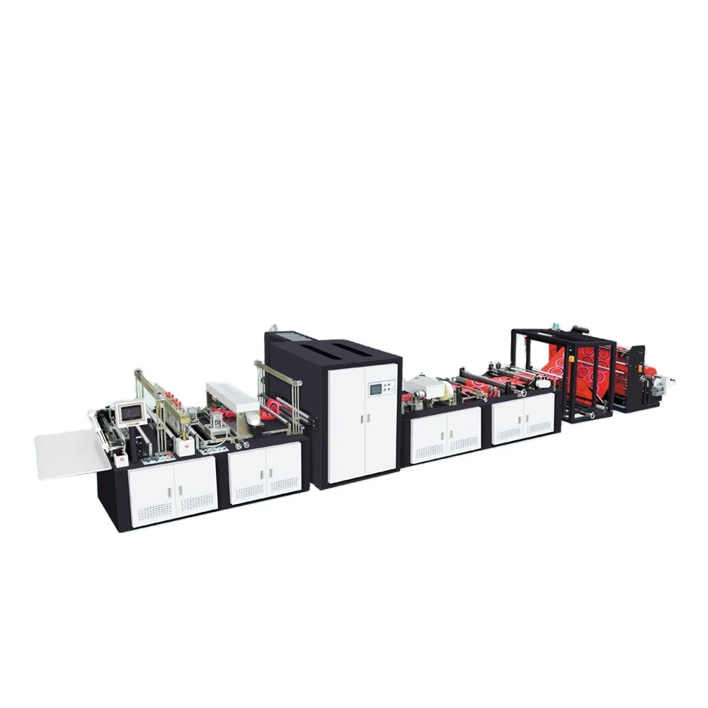 XY-700 fully automatic D-cut and U-cut bag non woven bag making machine