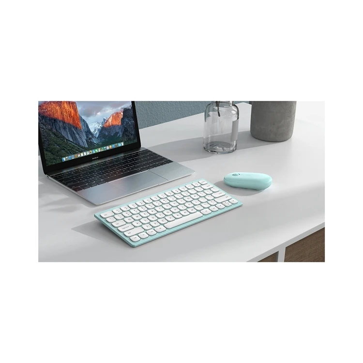 Mini Wireless Mouse Keyboard For Laptop Desktop Mac Computer Home Office Ergonomic Gaming Keyboard Mouse Combo Multimedia