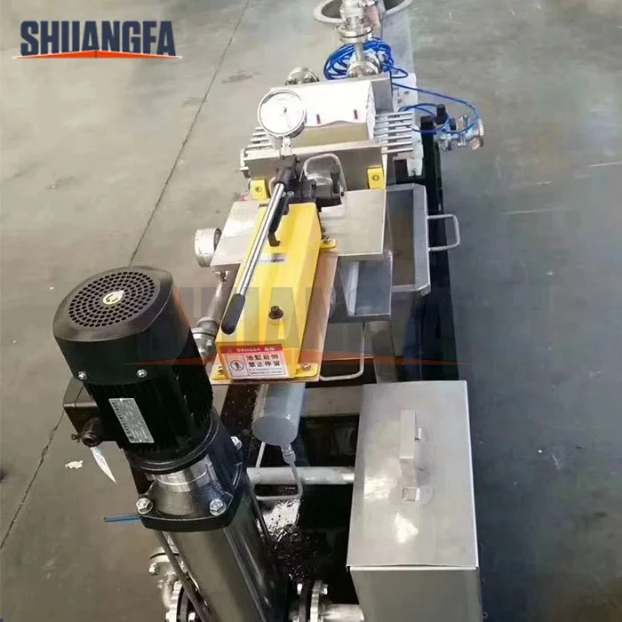 Best Price Small Filter Press Machine, Lab Use Membrane Filter Press Machine