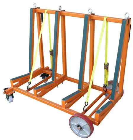 Granite Marble Slab Storage Rack Display for Transport Rack Trolley A Frame Glass steel rack granite transport a-frame