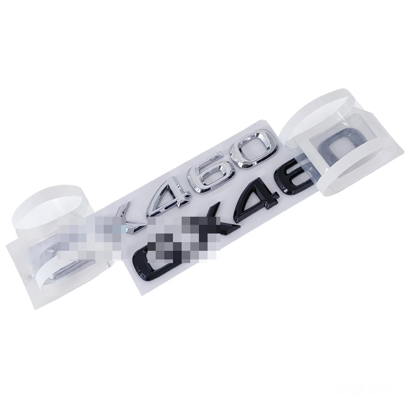 Hot sale 3D ABS Plastic Emblem GX400 GX460 GX470 badge Logo for Car Tailgate Trunk Sticker Decoration