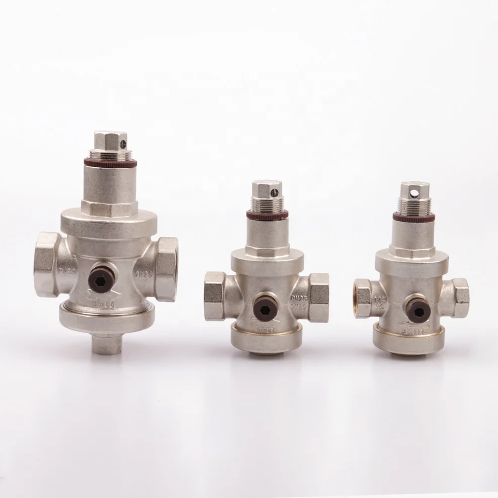 
OUKE 1/2' adjustable one way brass high pressure reducing valve 