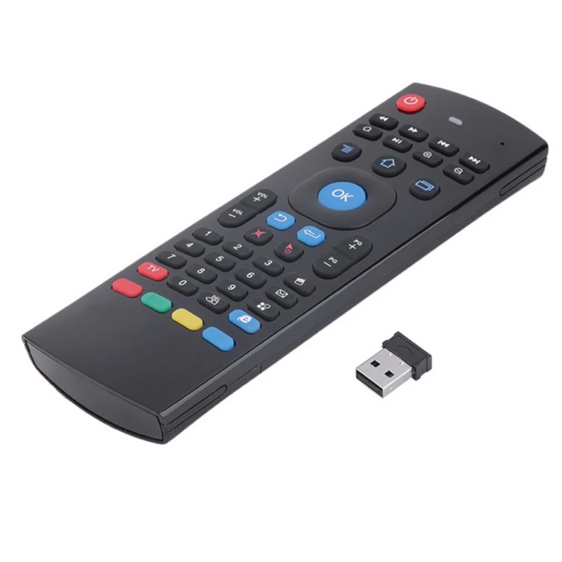 Air Mouse MX3 ,2.4G Backlit Remote Control,Mini Wireless Keyboard & Infrared IR Learning, Best for Android Tv Box HTPC IPTV