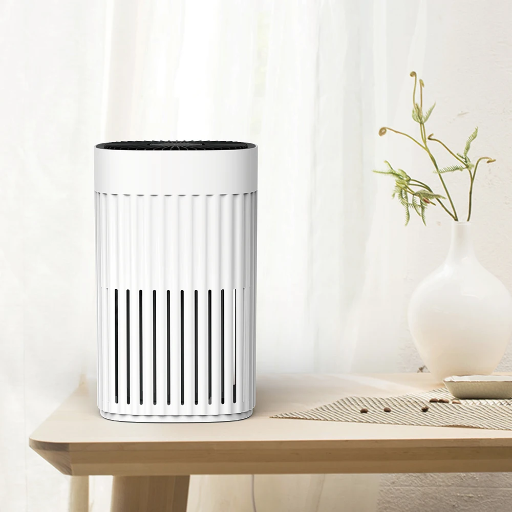 Китайский производитель портативный настольный домашний очиститель воздуха сертифицированный ROHS электрический HEPA фильтр мини-отрицательный ионный Wi-Fi