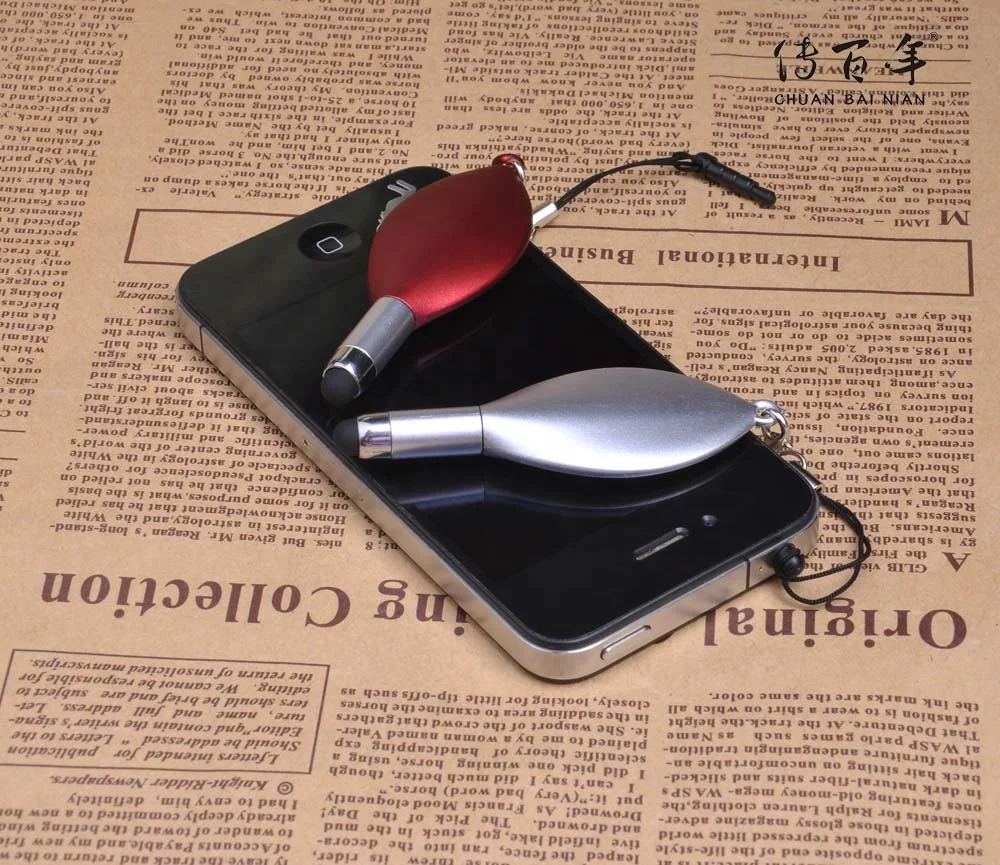 High quality promotional mini mobile phone pen with stylus