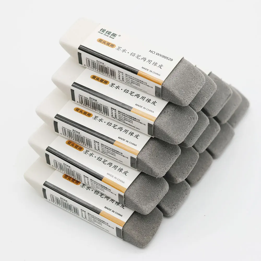 Small piece eraser scrub eraser pen Pen Rub eraser Factory spot promotional stationery Office school supplies