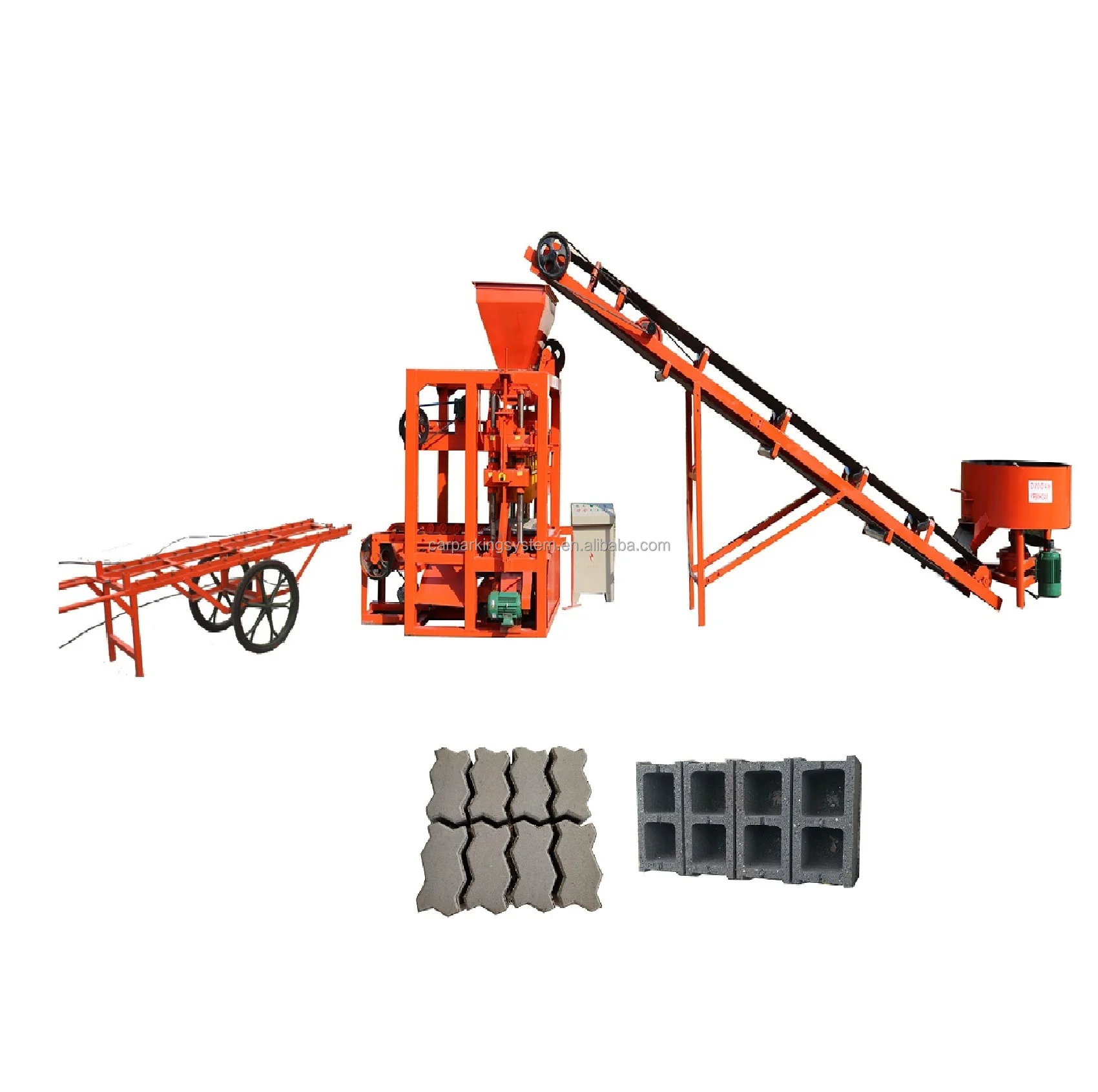 Ecological Profitable  Brick Price Small Cheap Block Making Machines For Home Business