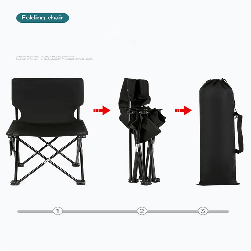 2023  Hot Sale Portable Beach Chair Foldable Travel Chair