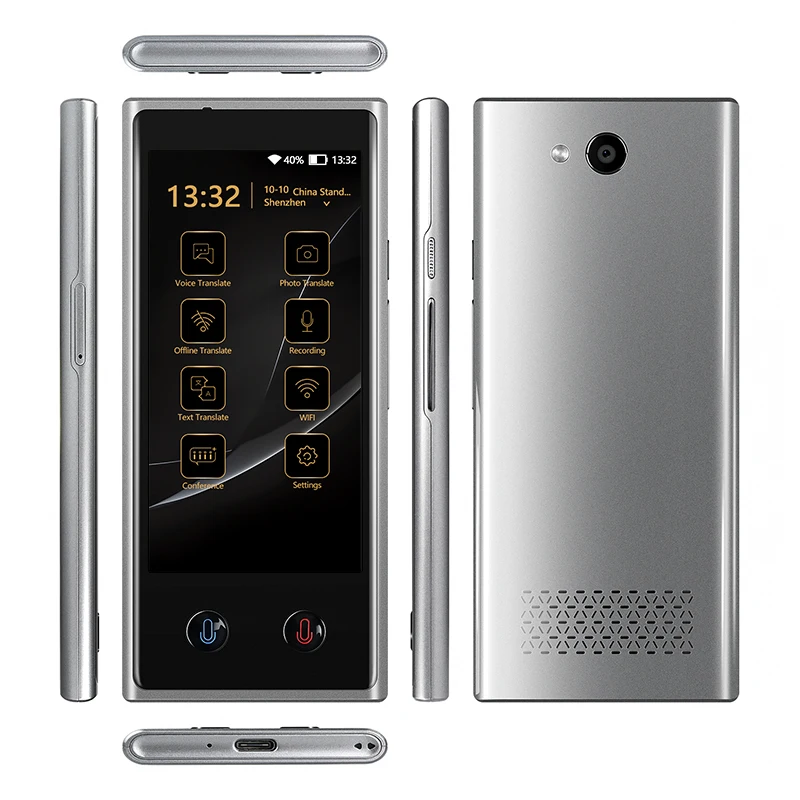 Новое поступление, поддержка офлайн-фотоперевода 0,2 s, мгновенный 117 языков, портативный переводчик с искусственным интеллектом