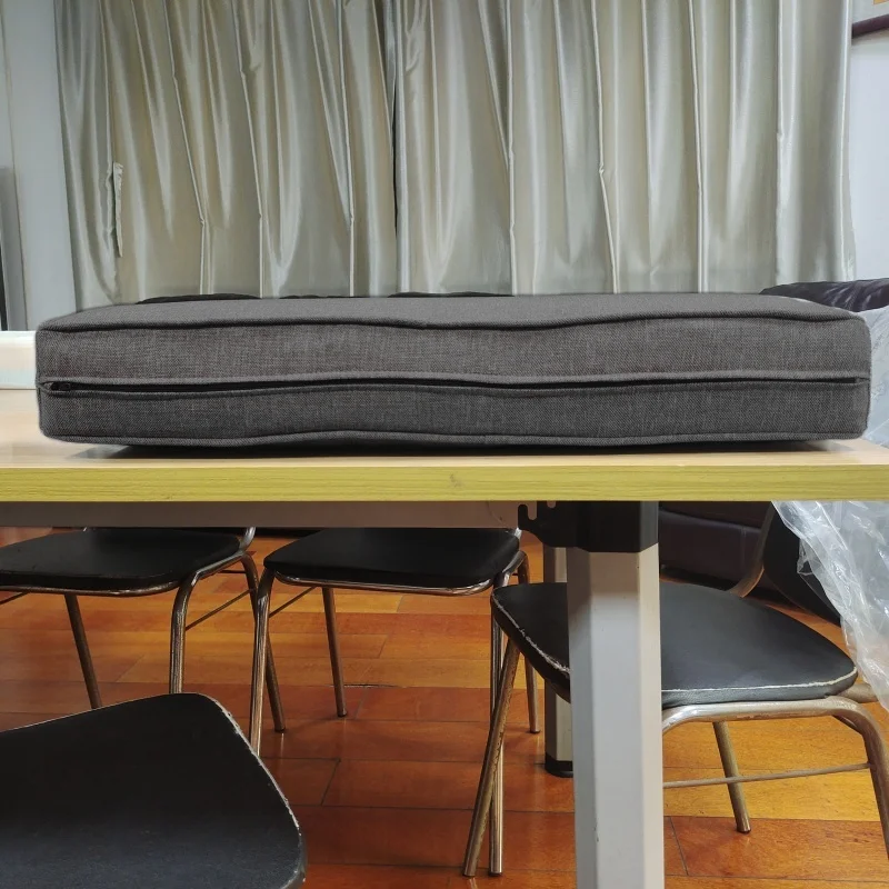 Customizable Waterproof Outdoor Furniture Cushions Soft Sustainable Lumbar Pillows & Seat Cushions Foam Rectangle Quilted CN