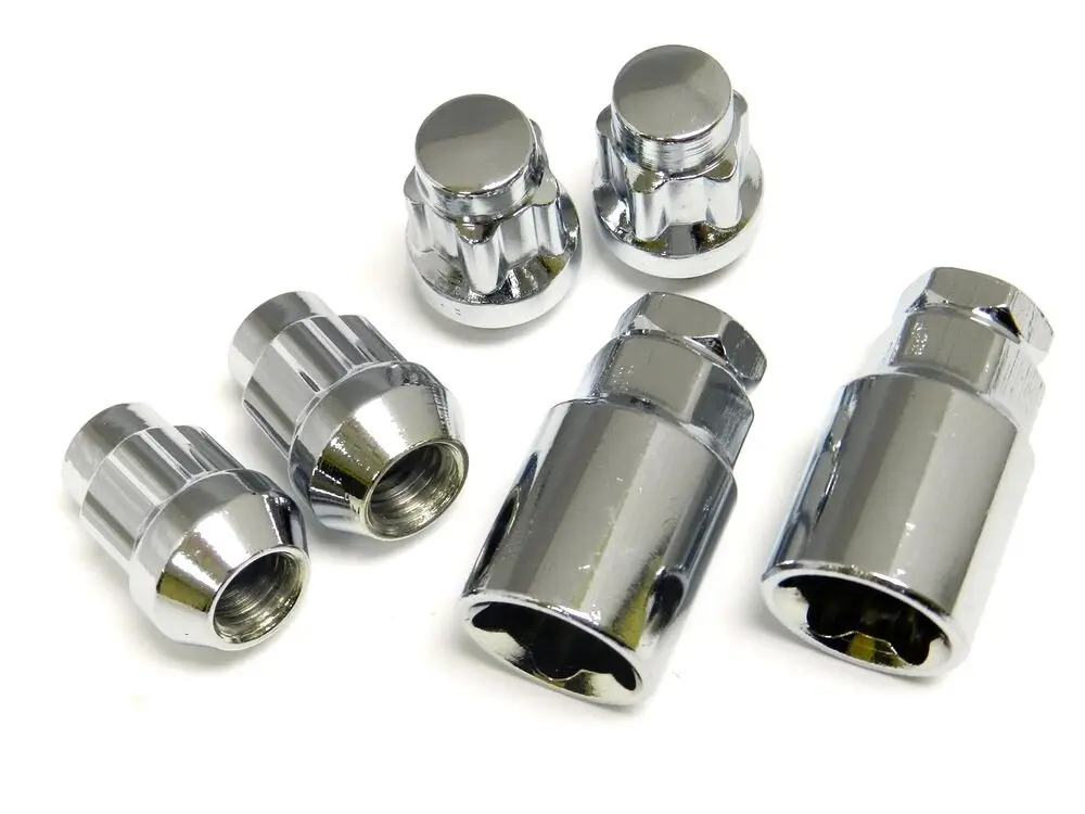 Хромированная сталь, Гоночное колесо, замок, гайка